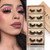 3D Mink Lashes Dramatic 2025mm Mink Eyelashes 5 styles Wispy Full Strips Mink Eyelashes Multipack Fluffy Handmade False Eyelashes from Wennalife MIDNIGHT