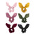 COCIDE 6 Pcs Hair Scrunchies for Women Fashion Scrunchies for Hair Cute Ponytail Holder Chiffon Hair Scarf Hair Ties no Crease Hair Bow Hair Ties Hair Elastics Scrunchies