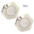 2pcs 22mm Push Button Starter Switch Waterproof Boat Horn Momentary Metal DIY Switch 1No Stainless Steel Shell