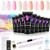 SmoBea Nail Extension Gel Poly Gel Nail Kit 9 Colors 30ml Pink  Clear Nail Enhancement Builder Gel with Slip Solution and Allinone French Nail Art Design Gel Nail Extension Kit