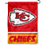 WinCraft Kansas City Chiefs Double Sided Garden Flag