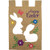 Texupday Happy Easter Cute Bunny Double Sided Burlap Garden Flag Floral Butterfly Decoration Spring Outdoor Yard Flag 12 x 18