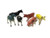 Animal World Toy Farm Animals Figures, Large Size 6 piece Assorted Styles, Sheep, Horse, Goat, Cow, Buffalo and Pig
