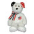 TY Beanie Buddy  AMERICA the Bear  White Version  Reversed Ears