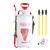 CLICIC 4 Gallon 16L Lawn and Garden Portable Sprayer Pump Pressure Sprayer with Four Spray Poles Totaling 52 inches in Length