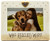 Stephanie Imports Ceramic Who Rescued Who? Dog Picture Photo Frame