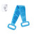 Silicone bath body brush scrubber  Silicone back shower scrubber exfoliating brush  Double Side Back Scrubber Deep Clean Lathers Well Long Lasting Blue  Pink Blue
