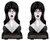 Beistle 00393 Elvira 2 Piece Bust Centerpieces 16" x 8.75" Multicolor