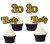 24 PCS Gold 30 Cupcake Toppers?30th Cupcake Picks for Birthday Wedding Anniversary Party Cake Decoration Supplies