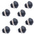 TWTADE 8PCS 12MM Momentary Push Button Switch Waterproof Switch ONOff Mini Round Switch SPST 2 Pin PBS33BMBK