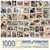 Bits and Pieces - 1000 Piece Jigsaw Puzzle for Adults 20" X 27"  - Cat Stamps Quilt - 1000 pc Jigsaw by Artist Barbara Behr Bits and Pieces - 1000 Piece Jigsaw Puzzle for Adults 20" X 27"  - Cat Stamps Quilt - 1000 pc Jigsaw by Artist Barbara Behr