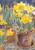 Toland Home Garden Potted Daffodils 28 x 40 Inch Decorative Spring Summer Yellow Flower House Flag