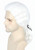 Topcosplay Men or Women Colonial George Historical Judge Costumes Wig White Halloween Wigs