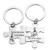 Best Friends Keychain Set Friendship Gift Winnie The Pooh Piglet Gift Winnie The Pooh Jewelry Puzzle Keychain Set of 2 Couple Gift Piglet  Winnie The Pooh Gift KRYoure the pooh to my piglet