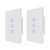 Xenon Smart WiFi Wall Light Touch US 3 Gang Panel Switch No Hub Required Smart Timing SwitchCompatible with iOS and Android Compatible with Alexa Echo and Google Assistant2 Pack