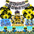 Teekilop Super Hero Batman Birthday Party Supplies and Tableware  Includes HAPPY BIRTHDAY Banner Cake Topper Cupcake Toppers Balloons Plates Napkins and Table Cloth for Kids Girls Boys Birthday Party