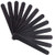 12PCS Nail Files 100180 Grit for Poly Nail Extension Gel Acrylic Nails Files Double Sided Black Washable Double Sided Emery Board 100180 Grit