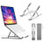 Laptop Stand EPN Laptop Holder Riser Computer Tablet Stand Adjustable Aluminum Ergonomic Foldable Portable Desktop Holder Compatible with MacBook iPad HP Dell Lenovo More 1017 Laptops