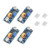 FarBoat 4Pcs Step Down Buck Converter 5A DCDC Adjustable 4~38V 96 High Efficiency Voltage Regulator Module with AirCooling Fin