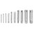 Tap Extractor 34 Flute Broken Head Screw Remover Stripped Tap Extractor Set Steel 3 Types10 Pcs