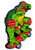 Skateboarding Raph  TMNT Collectible Pin