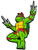 Leaping Raphael Teenage Mutant Ninja Turtles Collectible Pin