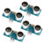Actume 4 Pcs HCSR04 Ultrasonic Module Distance Sensor with Mounting Bracket for Arduino