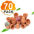 BLQH 70 Pack 28 Small Clay Pots Planter Nursery Pots Terracotta Pot Clay Ceramic Pottery Cactus Flower Pots with Drainage Hole Lawn  Garden Terra Cotta Pots Succulent Nursery Pots Crafts 70