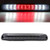 LED Third 3rd Brake Cargo Light Assembly Rear Roof Center High Mount Stop Tail Light Replacement for 20042012 Chevy Colorado?20042012 GMC Canyon Chrome Housing Smoke Lens