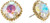 Sorrelli Aurora Borealis CushionCut Solitaire Earrings  Sorrelli Essentials