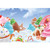 DORCEV Winter Candy Land Photography Backdrop for Kids Birthday Party Baby Shower Background Cartoon Doughnuts Cookie IceCream Candy Kids Party Cake Table Banner Kids Photo Studio Props