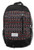 HOOEY Rockstar Backpack Black Print