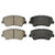 KFE KFE1543104 Ultra Quiet Advanced Premium Ceramic Brake Pad FRONT Set Compatible With 20112016 Hyundai Elantra Elantra GT Elantra Coupe Kia Forte Forte Koup
