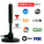 25dB Gain Amplified Magnetic HDTV Antenna 50-80 Miles Range DVB-T DVB-T2 TV HDTV (4K Ultra-HD Ready, ATSC 3.0 Ready, VHF and UHF)