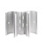 Aluminum SnapOn Hinge for PVC Doors Vents or Gates 34 Inch