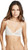 Eberjey Womens Delirious Triangle Bralette Ivory Off White White SM