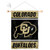 College Flags  Banners Co Colorado Buffaloes Window Wall Banner Hanging Flag with Suction Cup