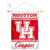 College Flags  Banners Co Houston Cougars Window Wall Banner Hanging Flag with Suction Cup