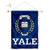 College Flags  Banners Co Yale Bulldogs Window Wall Banner Hanging Flag with Suction Cup