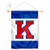 College Flags  Banners Co Kansas Jayhawks Big K Banner for Windows Doors and Walls