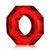 Oxballs Humpballs Cock Ring Atomic Jock Clear Red