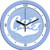SunTime NCAA Montana State Bobcats Wall Clock  Baby Blue