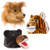 Tigerdoe Zoo Animal Hats  Safari Themed Party  Animal Costumes  Lion Tiger Bear Hats  3 Pc Set