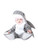 InCharacter Costumes Babys Silly Shark Costume GreyWhite Small 612 Months