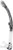 Cressi Alpha Ultra Dry Snorkel BlackSilver ES258055
