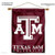 Texas AM Aggies Banner with Hanging Pole