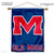 College Flags  Banners Co Ole Miss Banner with Hanging Pole