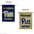 College Flags  Banners Co Pitt Panthers Double Logo Double Sided House Flag