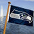 WinCraft Seattle Seahawks Boat and Golf Cart Flag