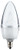 Cree 40W Equivalent Soft White Dimmable Clear B11 LED Candelabra Light Bulb 2Pack